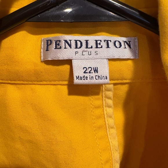 Pendleton Yellow short Trench Coat - Picture 2 of 4